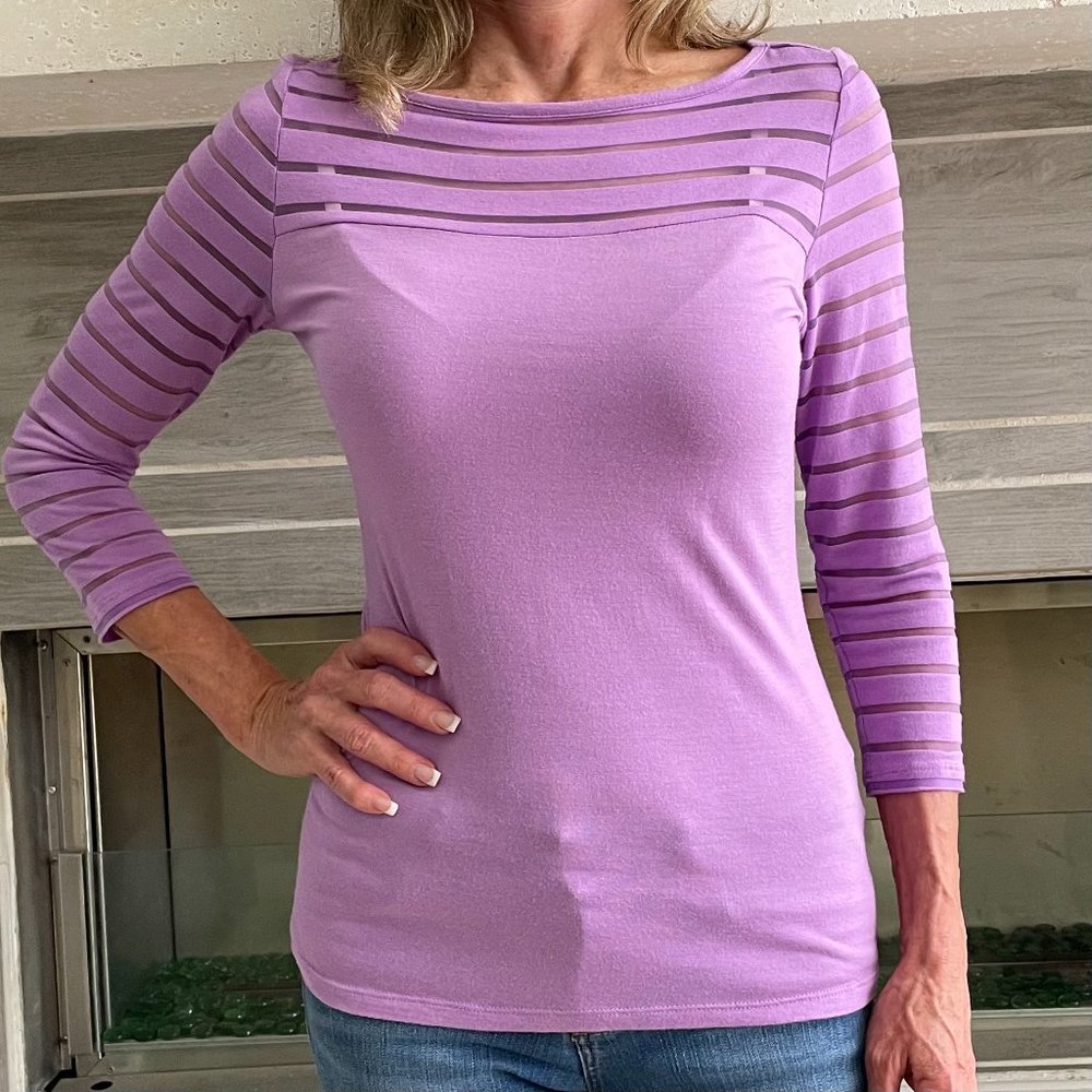 INC 3/4 length sleeve shirt